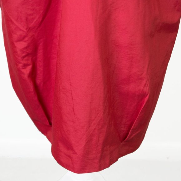 Anthropologie Country Road Red Bow Halter Dress 14 - Picture 5 of 10